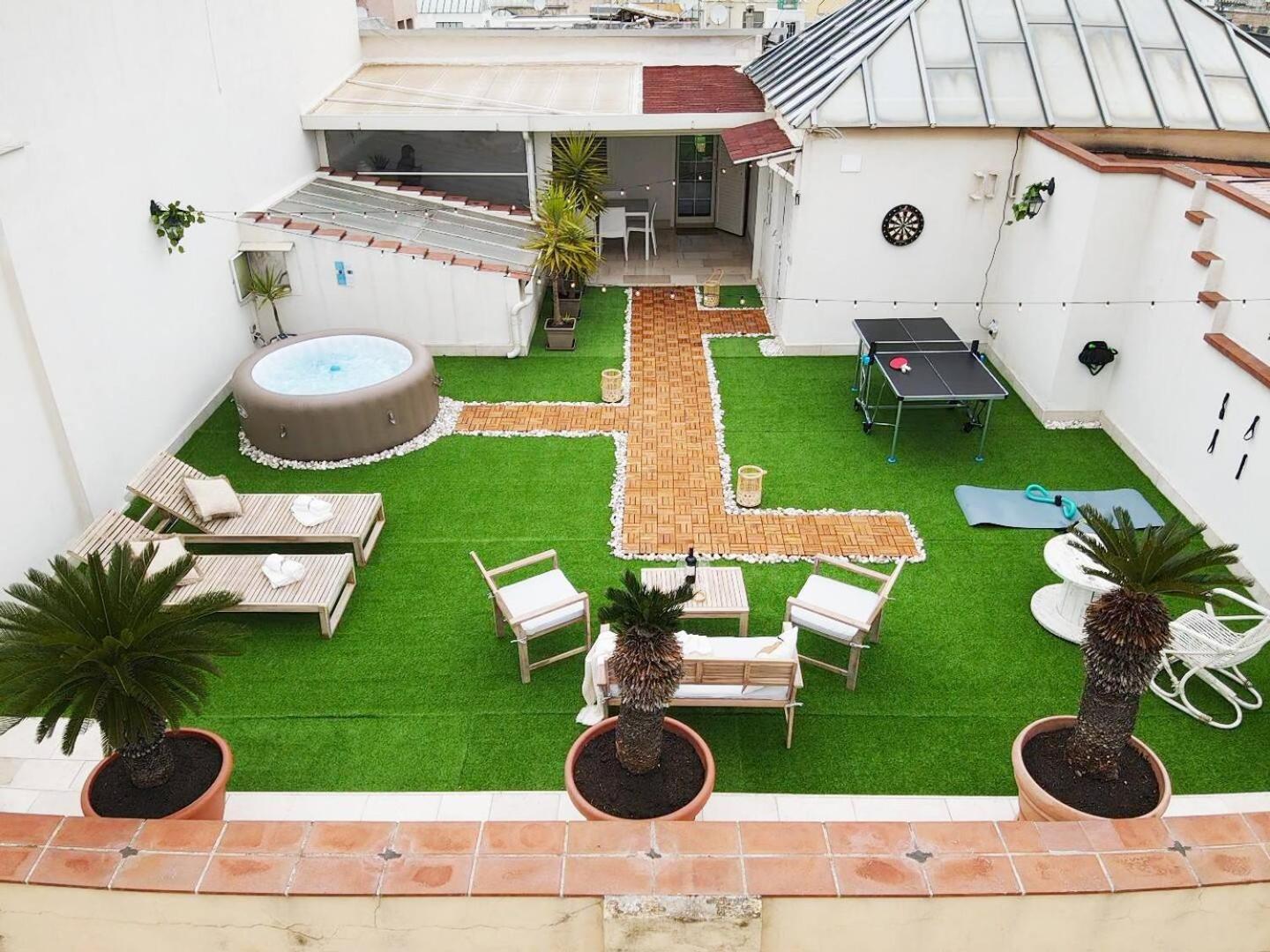 בארי 150Mq Rooftop Paradise - Spacious Private Terrace מראה חיצוני תמונה