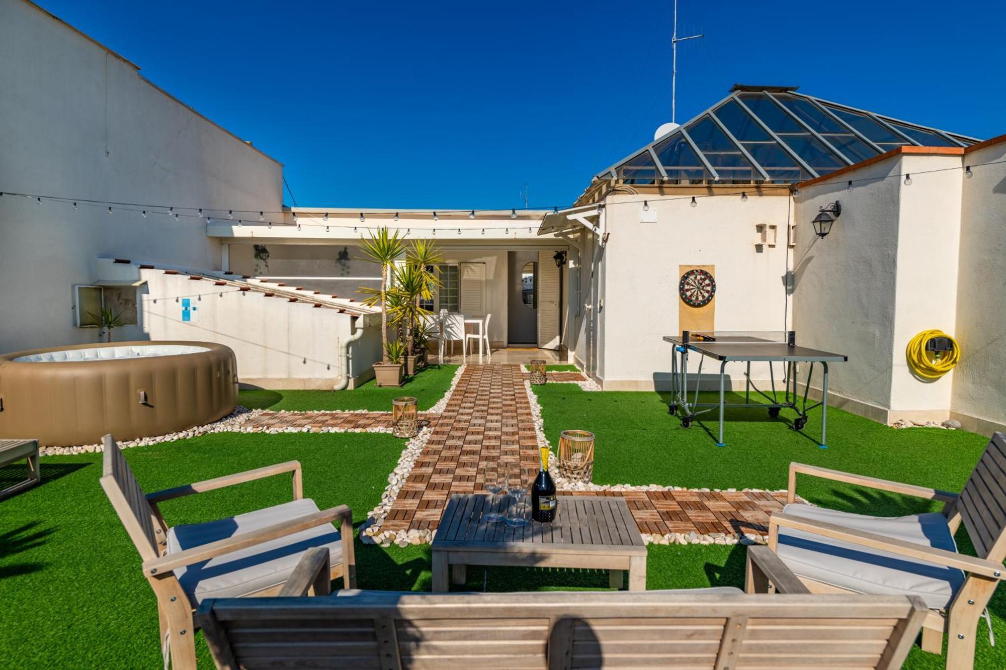 בארי 150Mq Rooftop Paradise - Spacious Private Terrace מראה חיצוני תמונה