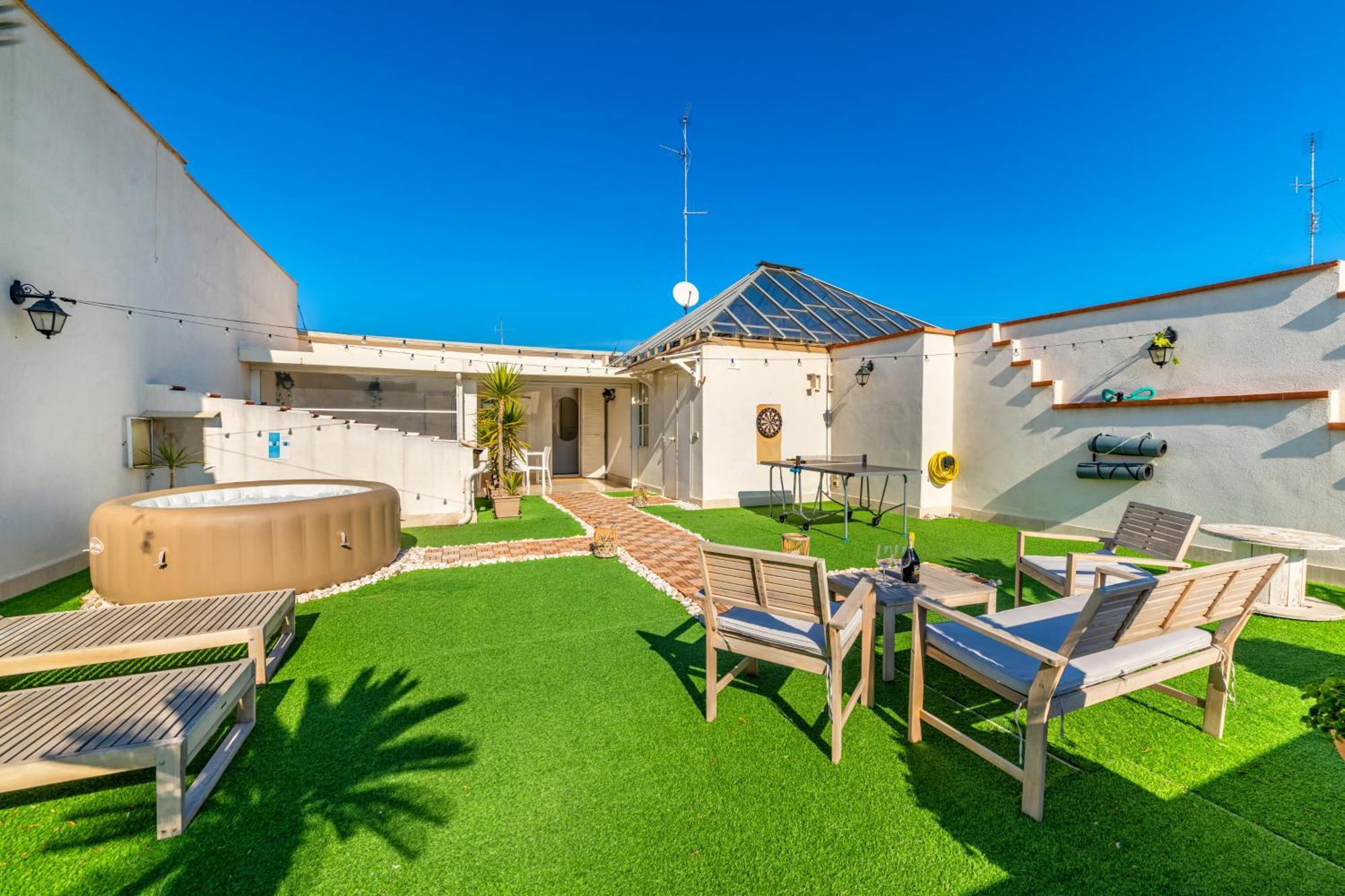 בארי 150Mq Rooftop Paradise - Spacious Private Terrace מראה חיצוני תמונה